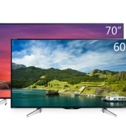 赠50英寸电视+空气净化器： SHARP 夏普 LCD-70SU665A 70英寸+LCD-60SU465A 60英寸 4K液晶电视    11999元包邮