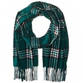Phenix Cashmere Tartan Plaid 男士羊绒围巾