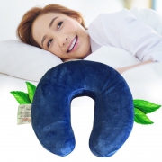 Perfect Pillow 天然乳胶护颈U型枕 2色 抗菌防螨 保护颈椎