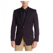 汤米·希尔费格（Tommy Hilfiger） Solid 男士西装上装 修身剪裁