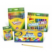 Crayola 绘儿乐 Marker 学生蜡笔和颜料套装