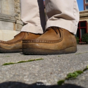 限US8码，Clarks 其乐 Stinson Hi 男士袋鼠鞋 Prime会员免费直邮含税到手￥383.76