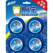 蓝月亮 松木香型Q厕宝50g(4块装)*2