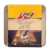 康师傅 3+2 粒粒威化 榛子巧克力味夹心饼干 360g