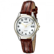 精工 Seiko SUT252 Solar Analog 女士光动能石英表