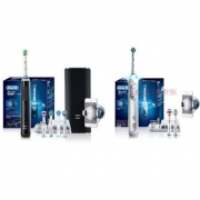 Oral-B 欧乐-B iBrush9000 Plus 3D蓝牙声波电动牙刷 黑色+白色 2只装