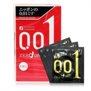 Okamoto 冈本 001 超薄安全套 0.01mm 3个装*6件