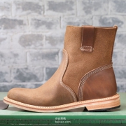 美国本土手工高端系列，Timberland Boot Company 添柏岚 手工复古真皮男靴 4色 2.5折$99.99 到手￥820
