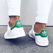 又补货啦！Adidas Stan Smith大童款绿尾