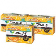 乐而雅 量少日用无护翼卫生巾 17cm*38片*3包