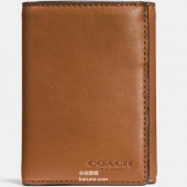 Coach 蔻驰 男士三折钱包 $64.99 到手￥485