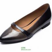 ECCO 爱步 阿琪塔真皮休闲女鞋 $60 到手￥485 国内￥1079