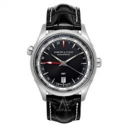 HAMILTON汉密尔顿 Jazzmaster GMT Auto 男士机械手表H32695731