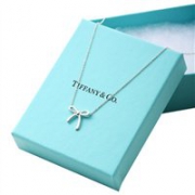 Tiffany&Co 蒂芙尼 蝴蝶结925银吊坠