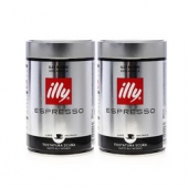 illy 意利 深度烘焙浓缩咖啡粉 250g*2罐
