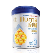 惠氏（Wyeth）  illuma 启赋 3段 幼儿配方奶粉 900g*4件