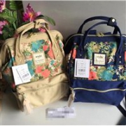 有货啦！2017年春季新款！ANELLO双肩包小号帆布春日印花休闲背包 2色全