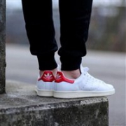 Adidas 阿迪达斯 Stan Smith 男款小白鞋 红尾