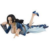 限Prime会员：Mega House ONE PIECE 海贼王 女帝 汉库克 PVC&ABS材质 涂装可动手办（蓝色款）