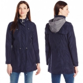 Kenneth Cole 女士连帽轻量风衣 Prime会员免费直邮到手￥239.21