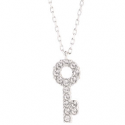 SWAROVSKI 施华洛世奇 银色钥匙锁骨链吊坠  288元（576元，买二免一）
