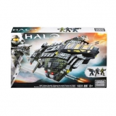 Mega Bloks美家宝 CNG71 HALO 光环 UNSC秃鹫号炮舰 1031颗粒 造型威武