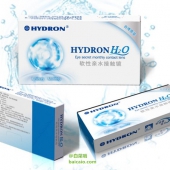 Hydron 海昌 H2O 月抛隐形眼镜6片装 赠护理液 ￥43包邮（￥48-5）