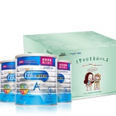 Mead Johnson 美赞臣  荷兰版 安儿宝A+ 3段 幼儿配方奶粉 850g*4罐装 送全棉时代礼盒 ￥759包邮