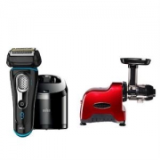 BRAUN 博朗 9280CC 电动剃须刀+Omega Juicers CNC82R-C 低速榨汁机