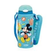 膳魔师（THERMOS）   儿童保温保冷吸管杯 米奇款 FHL-400FDS-LB 400ml