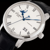格拉苏蒂（Glashütte Original）	   Senator Panorama Date系列 100-04-32-12-04 男士机械表