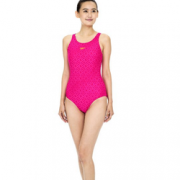 Speedo 速比涛 女式 专业连体泳衣 Monogram Allover 印花力量款 610218