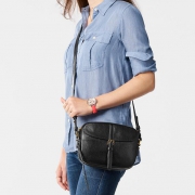 化石（Fossil）  Kendall 女士真皮斜挎包