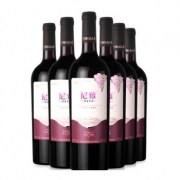 尼雅星光醇酿 赤霞珠干红葡萄酒 750ml*6件