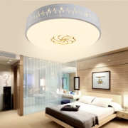 海的（HaiDe）  led吸顶灯 圆形花漾 三色温40w*3件 直径47CM