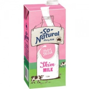 So Natural 脱脂UHT牛奶 1L*12盒
