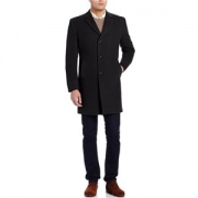 TOMMY HILFIGER Barnes 38-Inch Single-Breasted 男款大衣