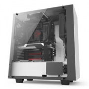 恩杰 NZXT S340 Elite 哑白 中塔机箱（钢化玻璃面板/理线夹设计/标配风扇/支持长显卡/防尘/兼容固态硬盘）