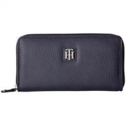 TOMMY HILFIGER Th Serif Zip Around 女士钱包