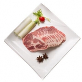 限地区：娱大厨 加拿大猪梅花肉片 350g/盒 烧烤食材