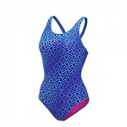 SPEEDO 速比涛 Monogram Allover 510211 女款塑身连体泳衣