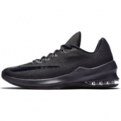 【京东超市】耐克NIKE 男鞋 篮球鞋 AIR MAX INFURIATE 气垫 训练鞋 866071-001黑色43码
