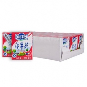 兰特 全脂牛奶 200ml*24盒*3件