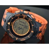 CASIO 卡西欧 Protrek系列 PRG-300CM-4CR 男款太阳能登山腕表