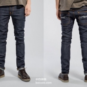 Nudie Jeans 意大利产 男士修身牛仔裤 $77.99 到手￥575