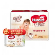 HUGGIES 好奇 铂金装 M码 成长裤 58+2片