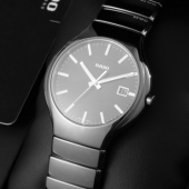 雷达（RADO） TRUE 真系列 R27654162 男款陶瓷腕表 陶瓷表壳表带
