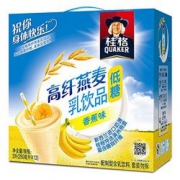 桂格 高纤燕麦乳 榛果味/香蕉味 250ml*12包