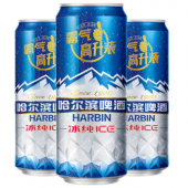 哈尔滨牌 冰纯啤酒 500ml*18听