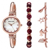 ANNE KLEIN AK/2840RJAS 女款时装腕表手镯套装